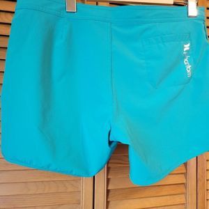 Hurley Girls Juniors Teal Shorts